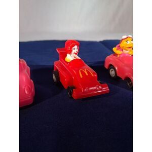 Vintage 1988 McDonalds Pull Back Toy Cars-set of‎ 3